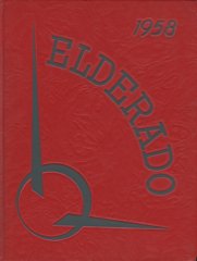 1958 Elder High School Yearbook - front cover thumbnail